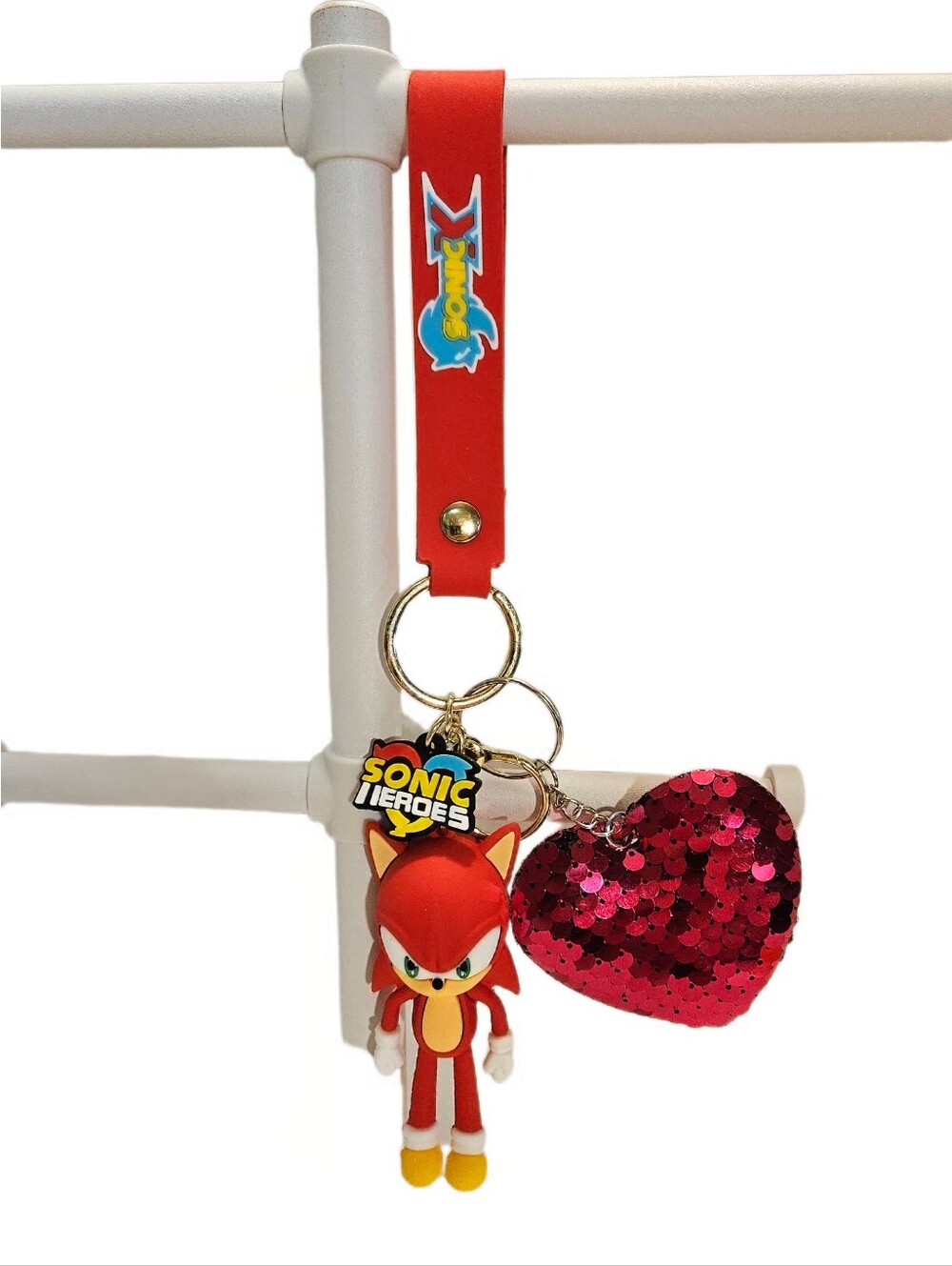 Sonic The Hedgehog And Heroes Kids Keychain Charms (Set Of 5) - Picture 9 of 12